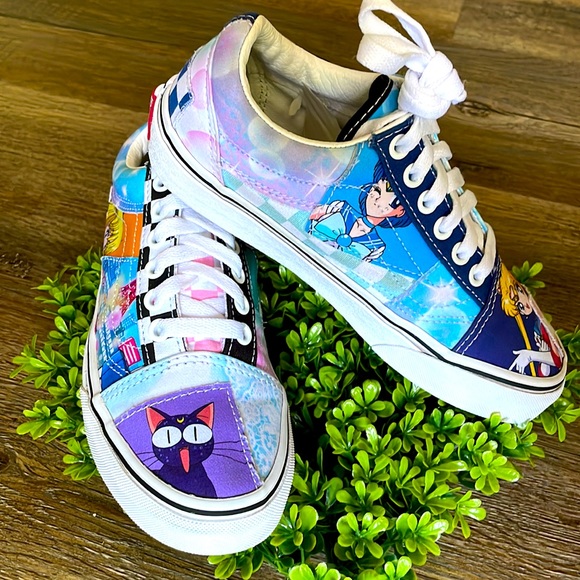 Vans Old Skool Patchwork Pretty Guardian Sailor Moon - Picture 2 of 15